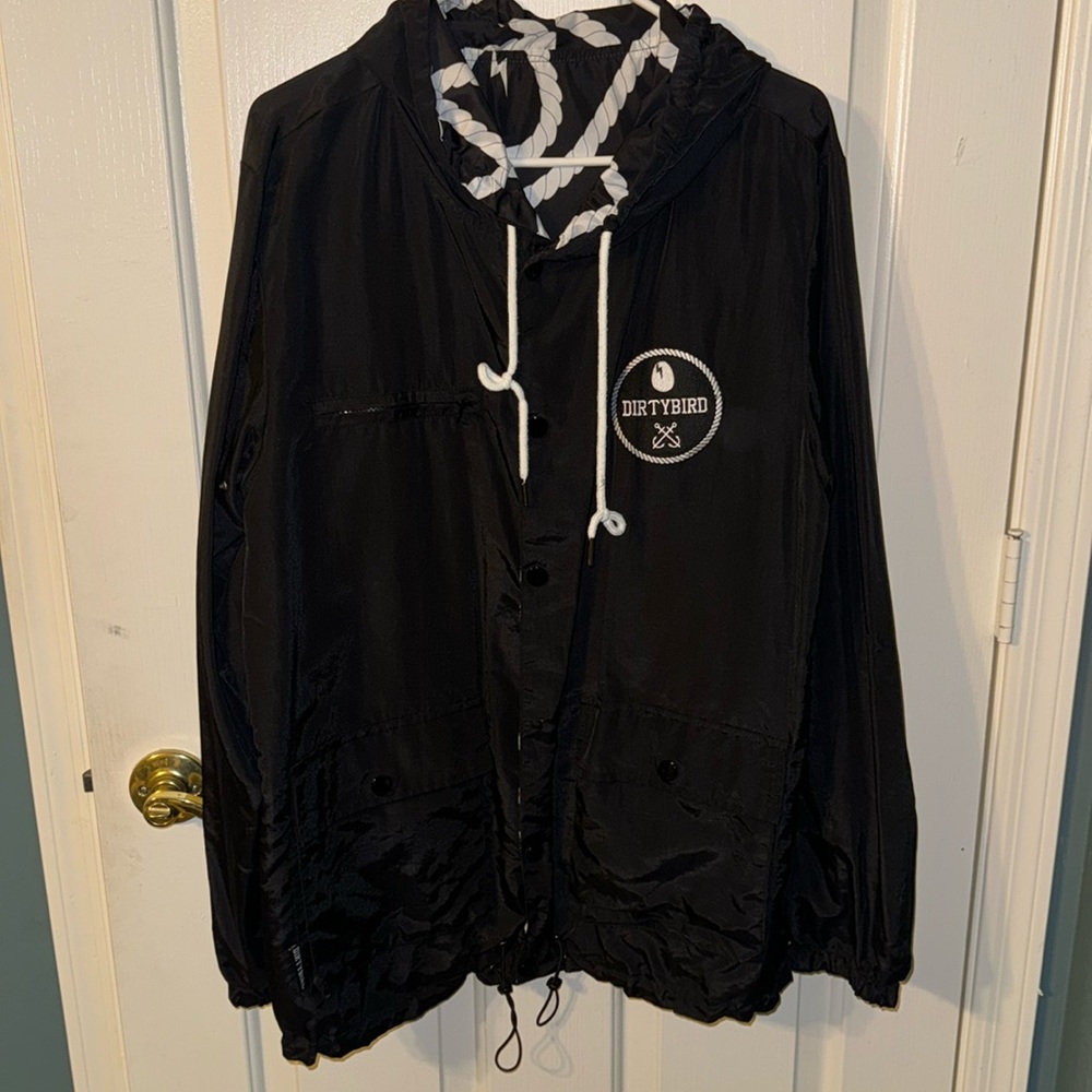 Holy Ship Dirtybird windbreaker reversible
